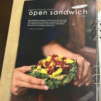 Menu  at Kafka Cafe in Ho Chi Minh City