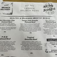   at Tamper Specialty Coffee & Brunch in Belgrade