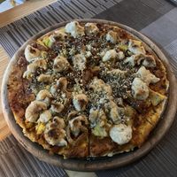 Hawaiian pizza   at Beyond The Root in Khao Lak