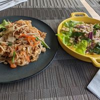 Pad Thai amd Larb Hed were also really good at Beyond The Root in Khao Lak