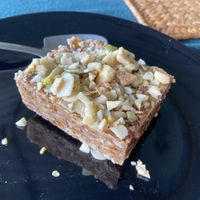 Protein cake  at Beyond The Root in Khao Lak