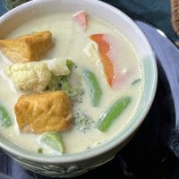 Green curry  at Beyond The Root in Khao Lak