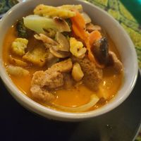 Massaman curry at Beyond The Root in Khao Lak