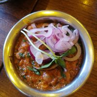 Amritsari Pindie Chole at Gandhi Indian Restaurant & Lounge in Bishkek