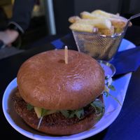 vegan burger  at Klandestine in Basel