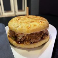 vegan porco sandwich   at Klandestine in Basel