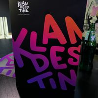 menue  at Klandestine in Basel