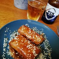 Tyropitaki at Yiamas Greek Taverna in Glasgow