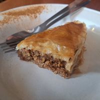 Baklava, soooooooo yummy and warming and spiced beautifully at Yiamas Greek Taverna in Glasgow