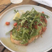 Avocado Toast  at Bar Habana in Praia Da Luz