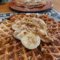 Panquecas vegan at Tabuas in Sintra