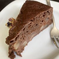 Schoko Birnen Kuchen   at Klara Grün - Café in Erfurt