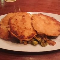 Sellerieschnitzel at Hotel Am Moosfeld in Munich