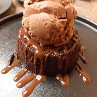 Vegan Cookie dough brownie 😋 at Heavenly Desserts in Newcastle Upon Tyne