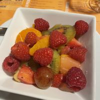 Fruit salad  at Il Parasole in Deauville