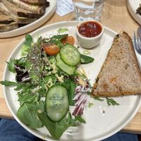   at Le Pain Quotidien in Brussels