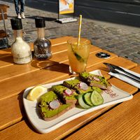  at Le Pain Quotidien in Brussels