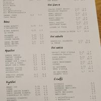 Menu at Ragazzi in Osnabrueck