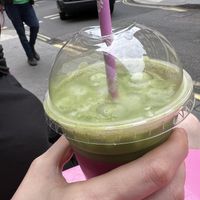 matcha drink  at Natashkino in London