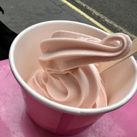 strawberry ice 'cream'  at Natashkino in London