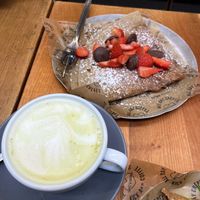 Vegan I’ll have what she is having   at Crêpeaffaire in Newcastle Upon Tyne