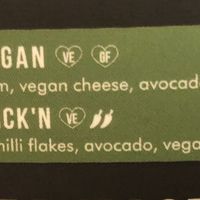 Savoury vegan crepe menu  at Crêpeaffaire in Newcastle Upon Tyne