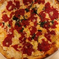 Vegan Margherita at Umberto's in Lake Grove