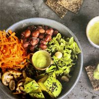 Vegan bowl- from the menu  at Be Innergy in Armenia