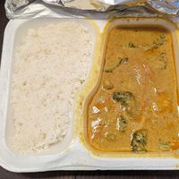 Gelbes Curry at Green Thai in Neu-isenburg
