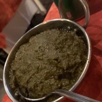 Sag aloo  at Dawat in Milan