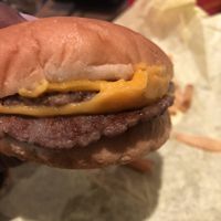 Double cheese burger  at Mr.Charlie's - Los-Angeles in Los Angeles
