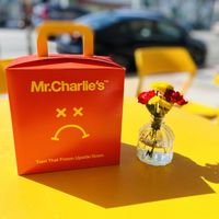 Outside seating   at Mr.Charlie's - Los-Angeles in Los Angeles