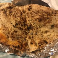 Garlic naan bread  at Nellys Delhi in Wolverhampton