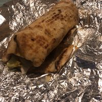 Chicken tikka naan wrap  at Nellys Delhi in Wolverhampton