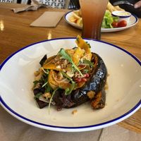 Autumn pumpkin salad delicious   at Bermagui Hotel in Bermagui