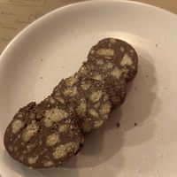 Chocolate salami  at Emilia's Crafted Pasta in East London