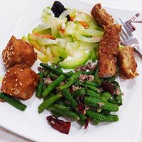 Can order veggies without rice at e Veg - Marina Square - 益素食 in Central Singapore