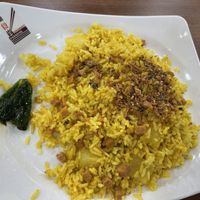 Pineapple fried rice (self added veg)  at e Veg - Marina Square - 益素食 in Central Singapore