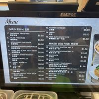 Boyfriend enjoyed the laksa   at e Veg - Marina Square - 益素食 in Central Singapore