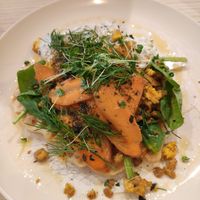 Gladlaks or Happy Salmon at Vasty Food & Drinks in Aalesund