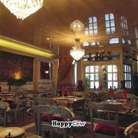 Inside the restaurant at Maharajare in Liege