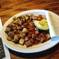 Southwest tofu scramble at Old Town Cafe in Bellingham