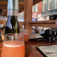 Grapefruit Mimosa   at Old Town Cafe in Bellingham