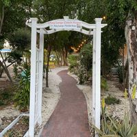 Entrance  at Key Largo Conch House in Key Largo