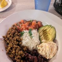 Vegan bowl at Key Largo Conch House in Key Largo