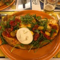 Calzo pizza fitness  at Uva e Menta - Maybe closed in Trento