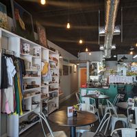 Inside at Good Vibes Juice & Smoothie in Lake Placid