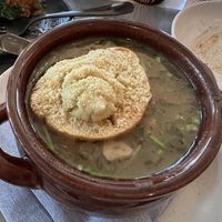 French onion soup   at Planta in Bethesda