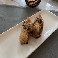Mushroom Bacon Sushi   at Planta in Bethesda