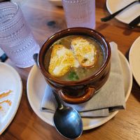 French Onion soup at Planta in Bethesda